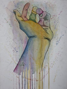 Image of Hand A3 (16.5 x 11.7 inches) print