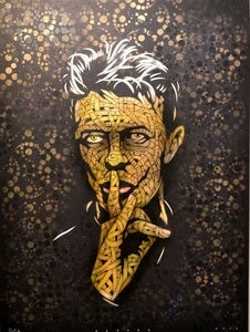 Image of "Shh Lets Dance" Aerosol on Canvas by Osch