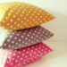 Image of Polka dot cushions
