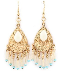 Image of TEAR DROP EARRINGS