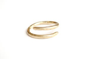Image of Hammered Wrap Ring