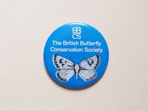 Image of Blue Butterfly Badge