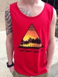 Image of PalmTrees Tank (Red)