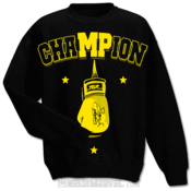 Image of chaMPion - Manny Pacquiao (Black Crewneck)