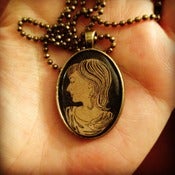 Image of Handmade Cameo Necklace