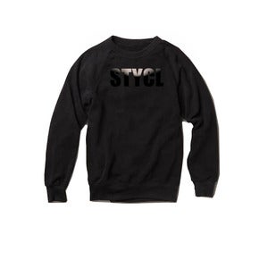 Image of STYCL Sweatshirt Black on Black (Limited Edition)