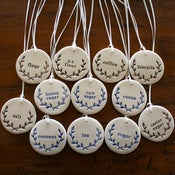 Image of kitchen tags