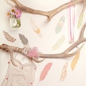 Image of Floating Feathers Wall Decals