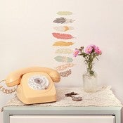 Image of Mini Floating Feathers Wall Decals