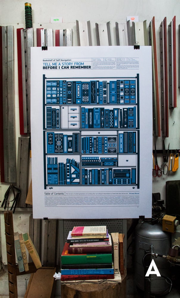 Image of Tell me a Story / silkscreen poster
