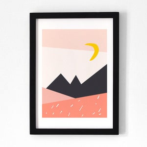 Image of Douce nuit . Poster A4
