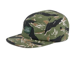 Image of LESS - Simple Logo Camp Cap(Tiger Stripe-Olive)