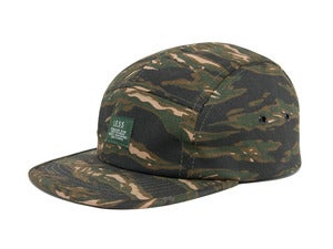 Image of LESS - Simple Logo Camp Cap(Tiger Stripe-Brown)
