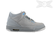 Image of Girls Jordan 3 Retro GS 