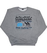 Image of Follow The Leader X Ethik Collab Crewneck (Grey)