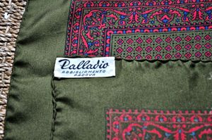Image of Hand Made Palladio Italian Silk Scarf