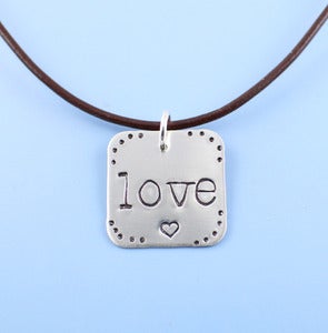 Image of NEW! Love Squared Necklace