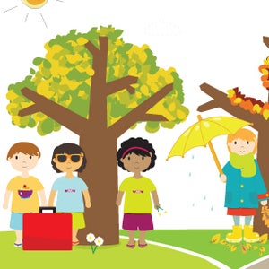 Image of The Seasons - Wall Graphics