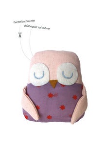 Image of Evette la chouette/kit doudou
