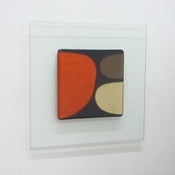 Image of Dome Amber Wall Picture 30cm or 50cm sq