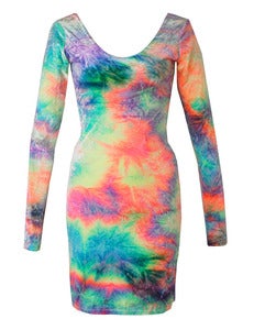 Image of COSMIC VELVET RITUAL DRESS