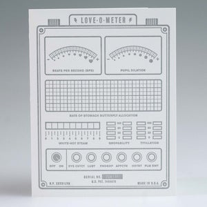 Image of Love-O-Meter Card