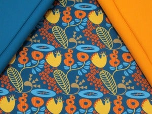 Image of Bloomy Dream organic jersey (by the half metre)