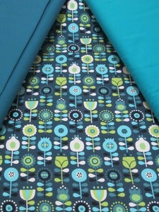 Image of Scandinavian Flowers organic jersey (by the half metre)