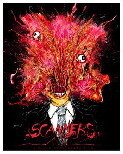 Image of "MINDBLOWN" Exploding Head PRINT