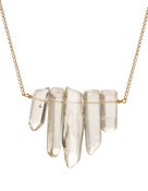 Image of QUARTZ CLUSTER necklace
