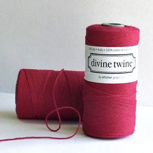 Image of Red Solid Divine Twine