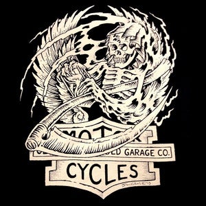 Image of NEW! "Street Reaper" T-shirt