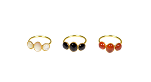 Image of la bague trois pierres