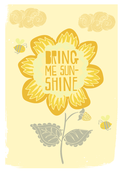 Image of Bring Me Sunshine Print - Available in 3 sizes