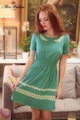 Image of Edelweiss Dress (powder green)