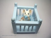 Image of Little Baby Mouse in Playpen