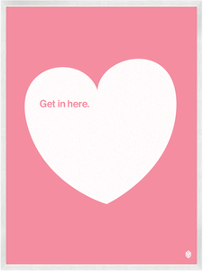 Image of Get In Here - Pale Pink No.2 Print