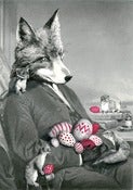 Image of Mr Spring Fox a Weasels 11 x 14 print