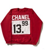 Image of #PlusTax:Chanel Red Crewneck Sweatshirt