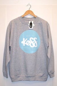Image of GREY/BLUE-CATCH A KOFF SWEAT
