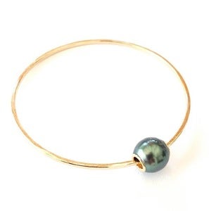 Image of Tahitian Pearl Bangle Bracelet