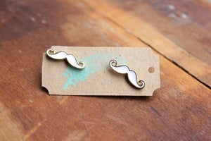 Image of Mustache Earrings