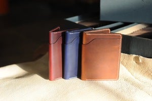 Image of Fat Herbie Bifold Wallet - Cavalier Chromexcel