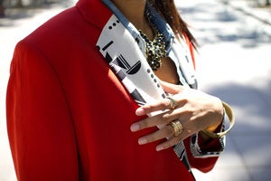 Image of Abstracts Blazer