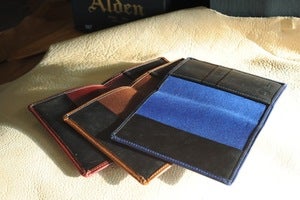 Image of Richie the Boot - Cavalier Chromexcel Passport Holder