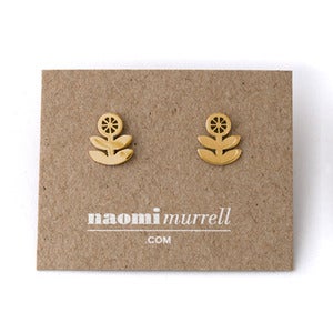 Image of Blossom Studs | Golden {10% OFF + FREE SHIPPING}
