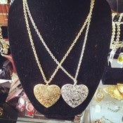 Image of Heart Necklace Set 