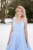 Image of Blue Heart Dress