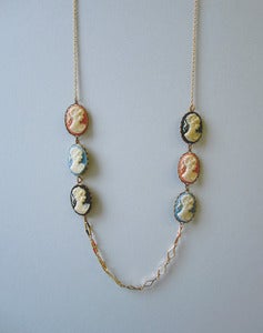 Image of The Portrait Gallery Cameo Necklace
