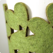 Image of original cozy/cuff - light green